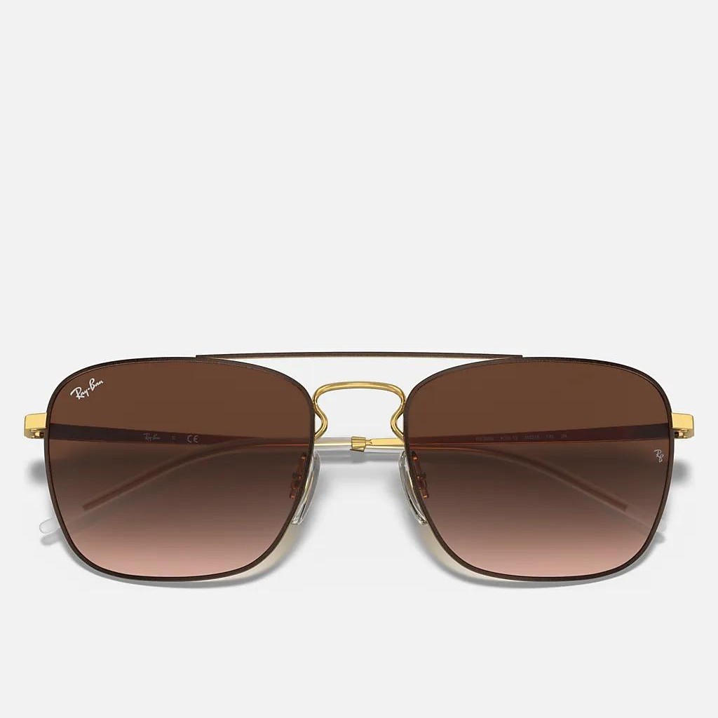 Kính Ray-Ban Rb3588 Vàng Nâu