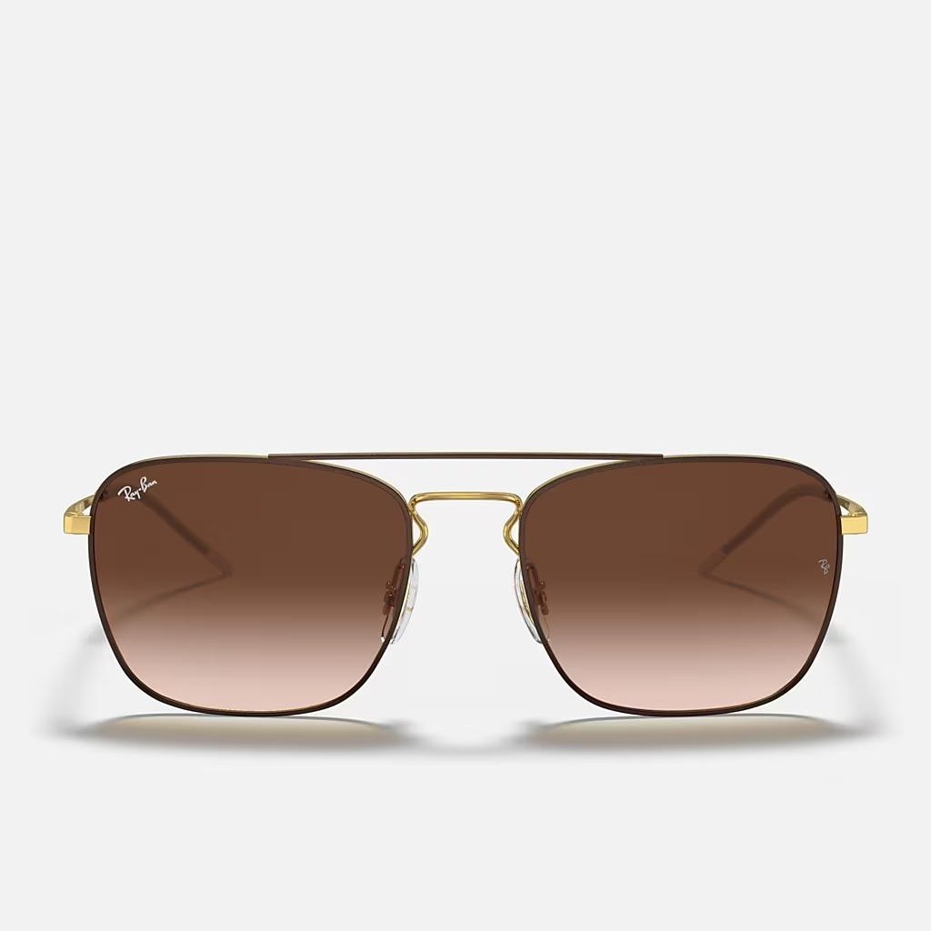 Kính Ray-Ban Rb3588 Vàng Nâu