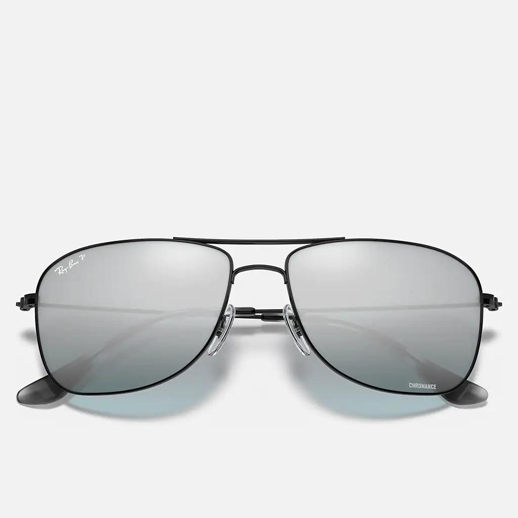 Kính Ray-Ban Rb3543 Chromance Đen Xám