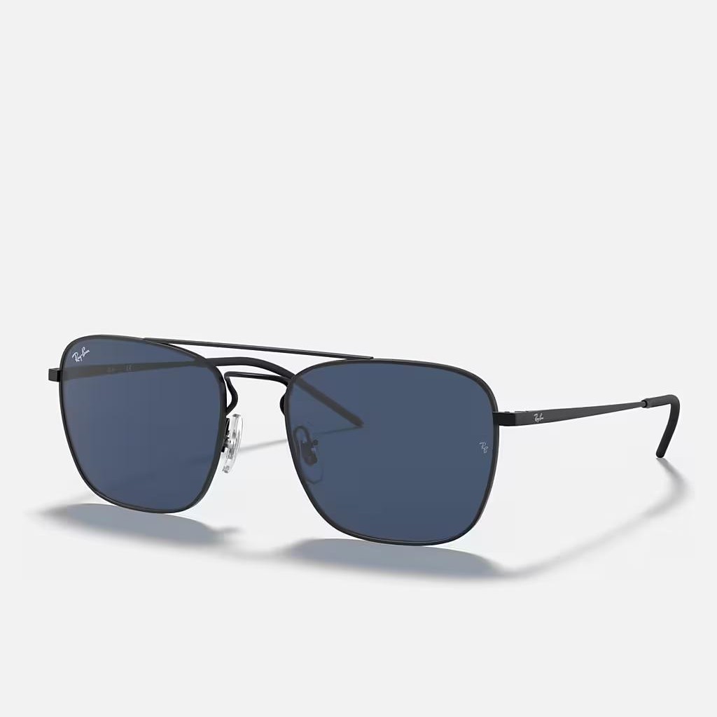 Kính Ray-Ban Rb3588 Đen Xám Xanh Dương