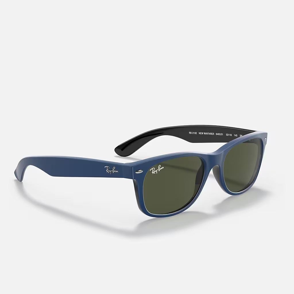 Kính Ray-Ban New Wayfarer Color Mix Xanh Dương Nhám Xanh Lá