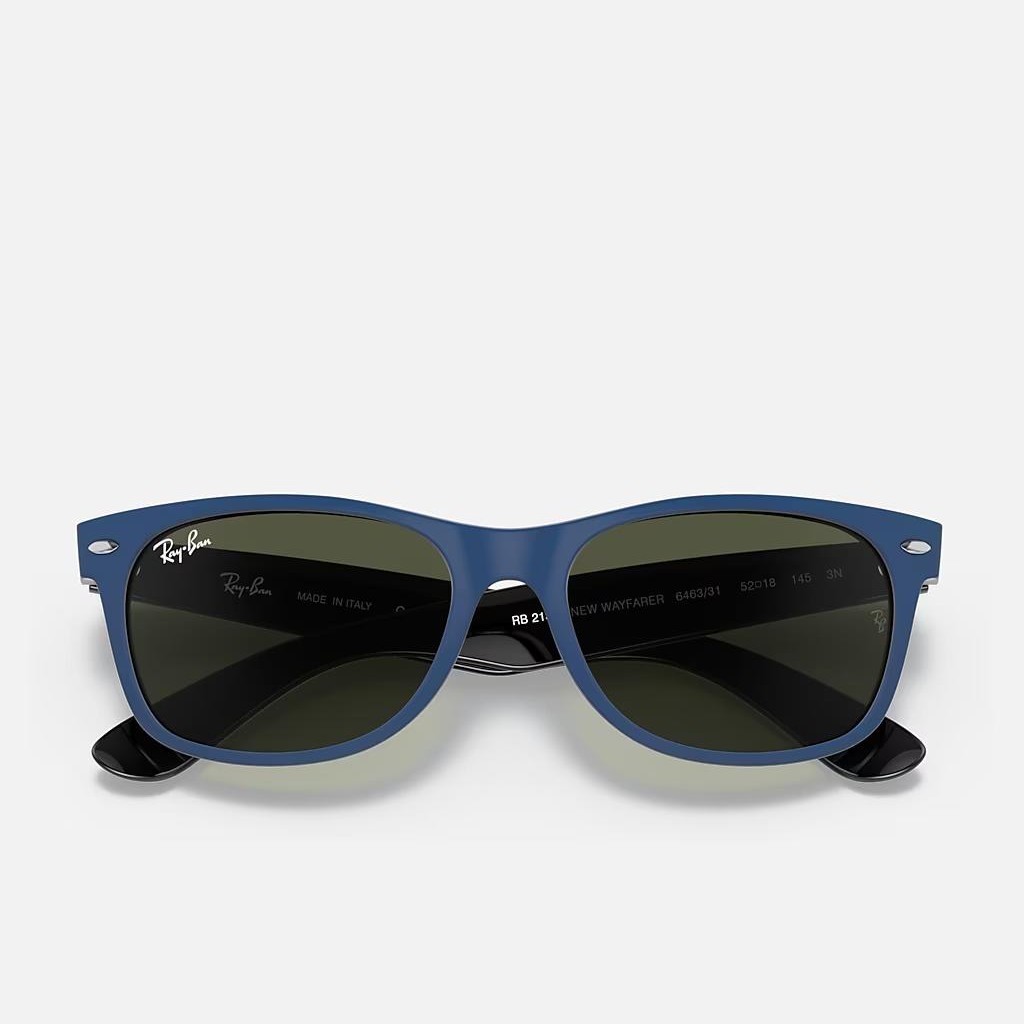 Kính Ray-Ban New Wayfarer Color Mix Xanh Dương Nhám Xanh Lá