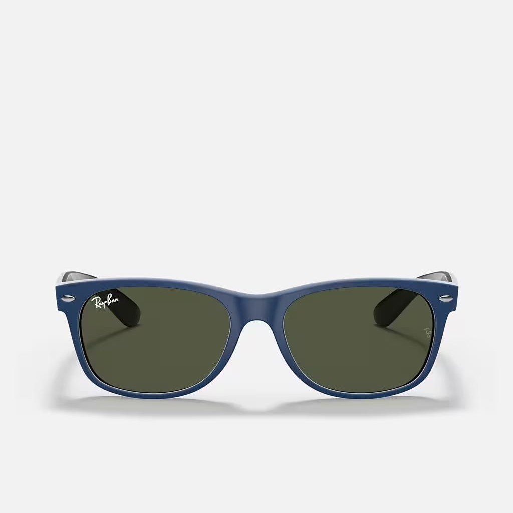 Kính Ray-Ban New Wayfarer Color Mix Xanh Dương Nhám Xanh Lá