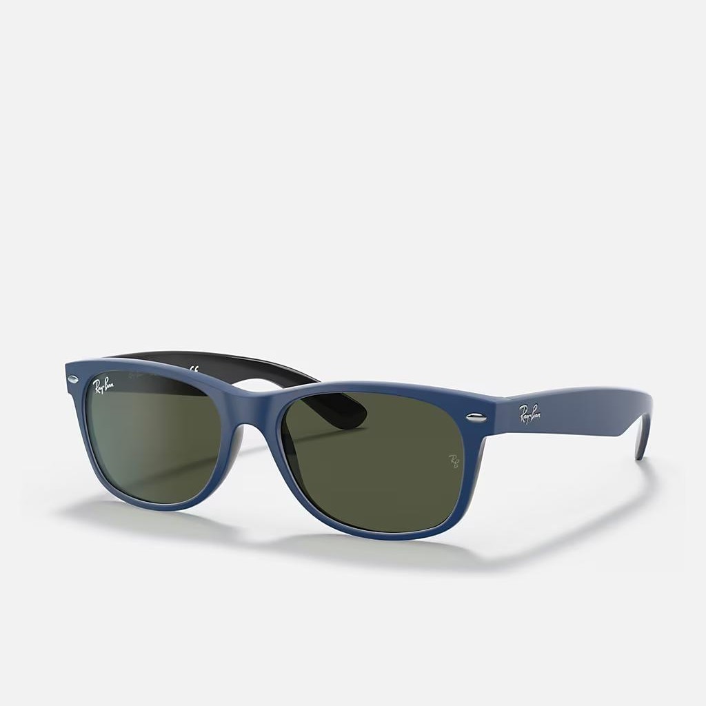 Kính Ray-Ban New Wayfarer Color Mix Xanh Dương Nhám Xanh Lá