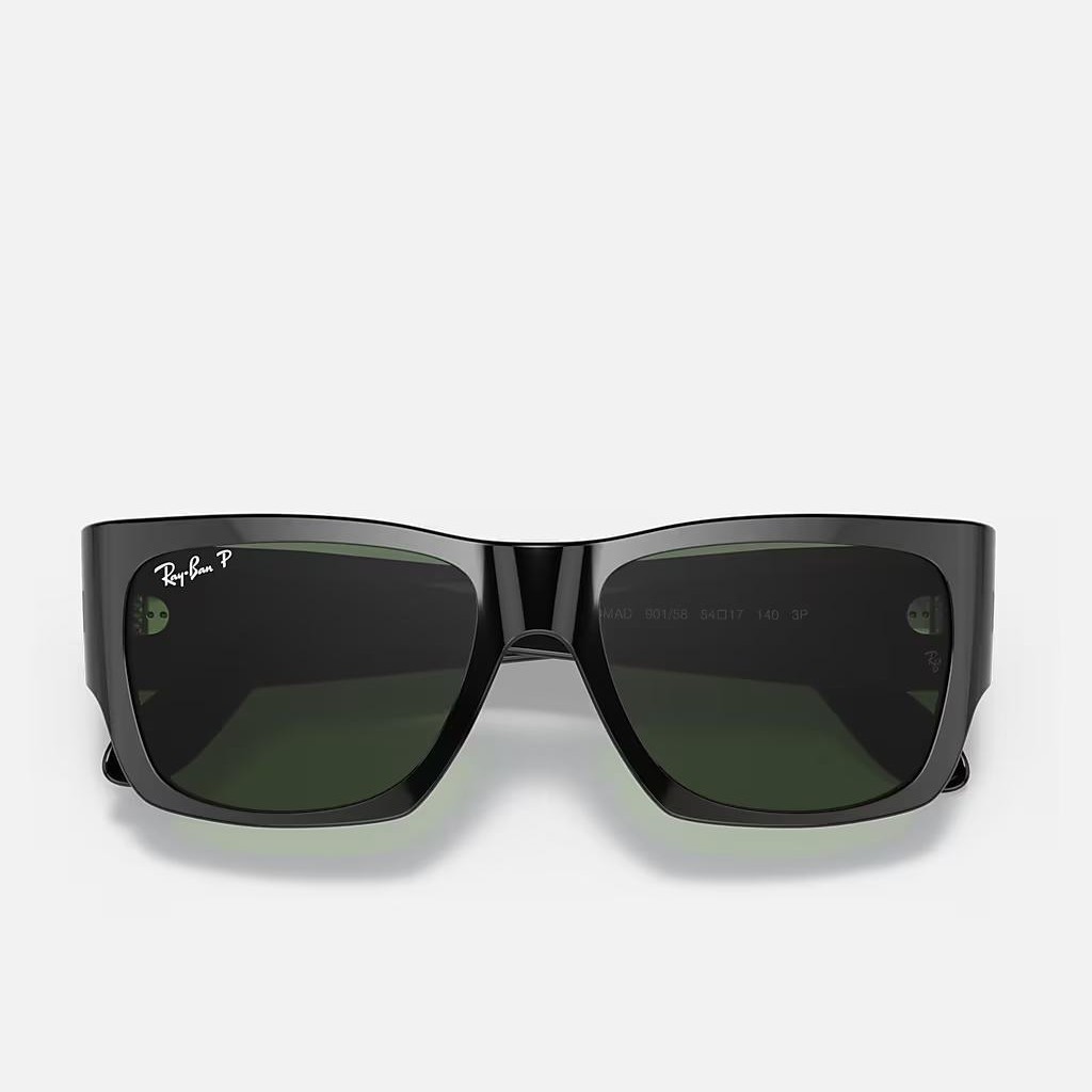 Kính Ray-Ban Nomad Đen Xanh Lá