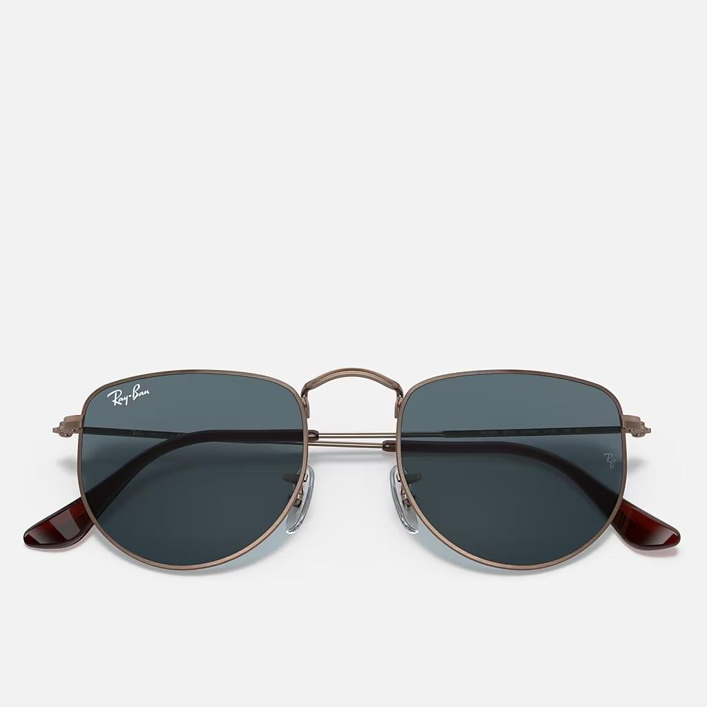 Kính Ray-Ban Elon Nâu Nhám Xanh Dương