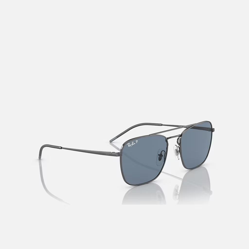 Kính Ray-Ban Rb3588 Xám Xanh Dương