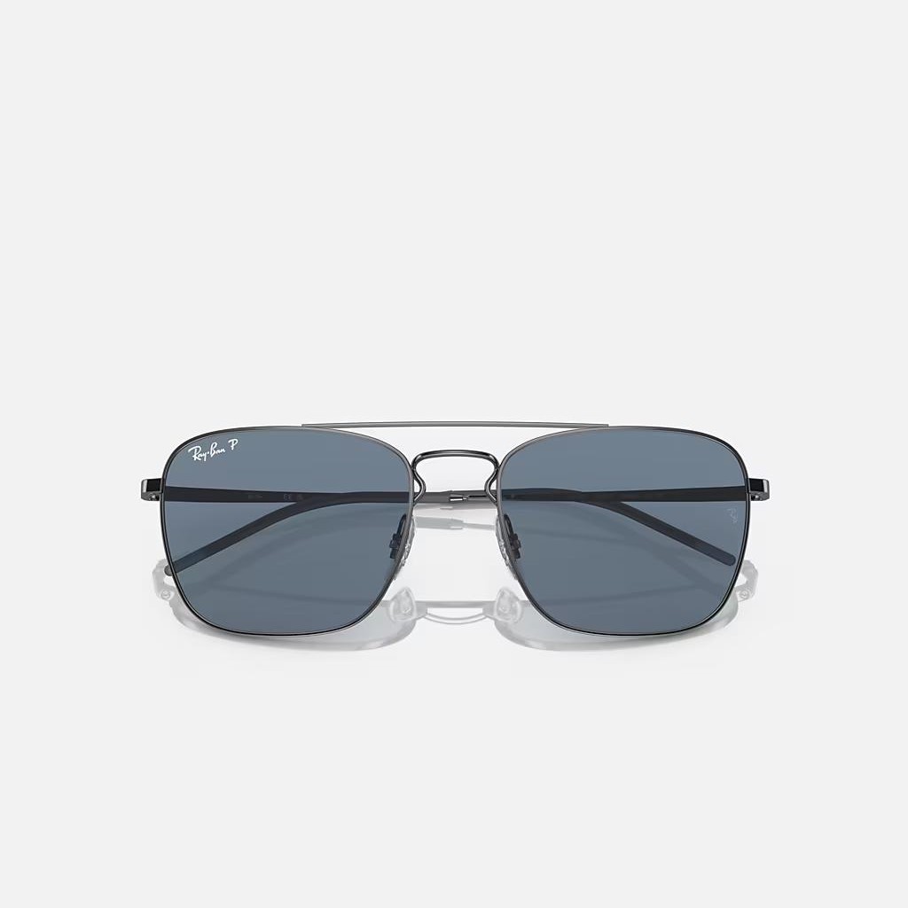 Kính Ray-Ban Rb3588 Xám Xanh Dương