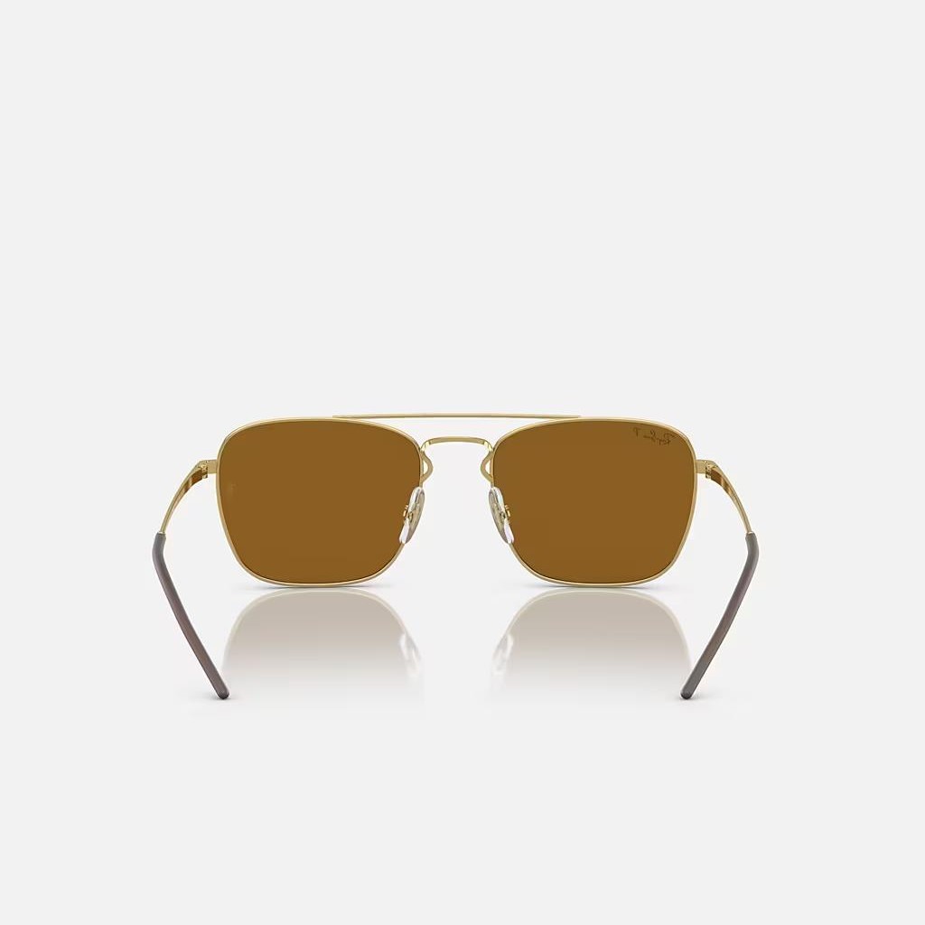 Kính Ray-Ban Rb3588 Vàng Nâu Sáng