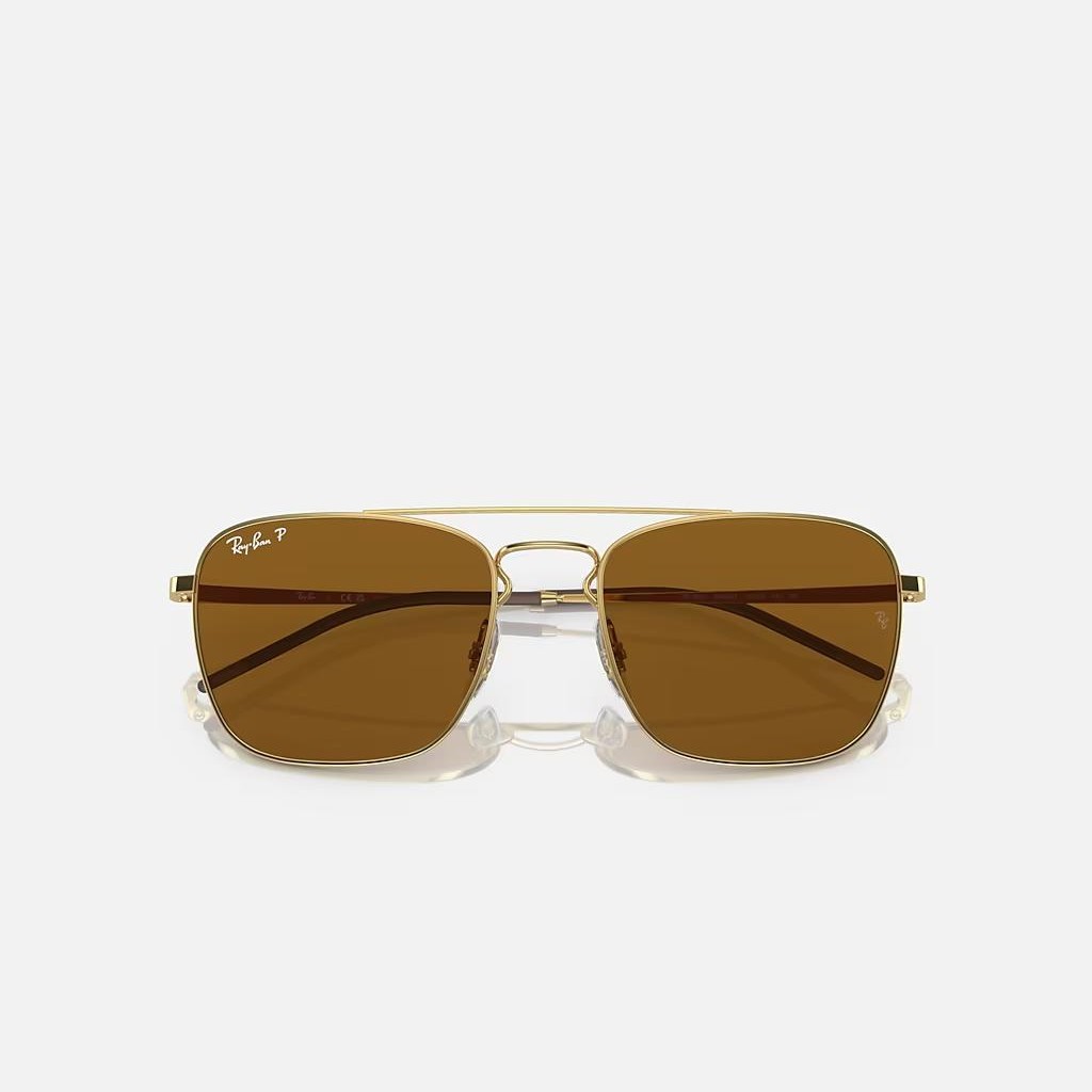 Kính Ray-Ban Rb3588 Vàng Nâu Sáng