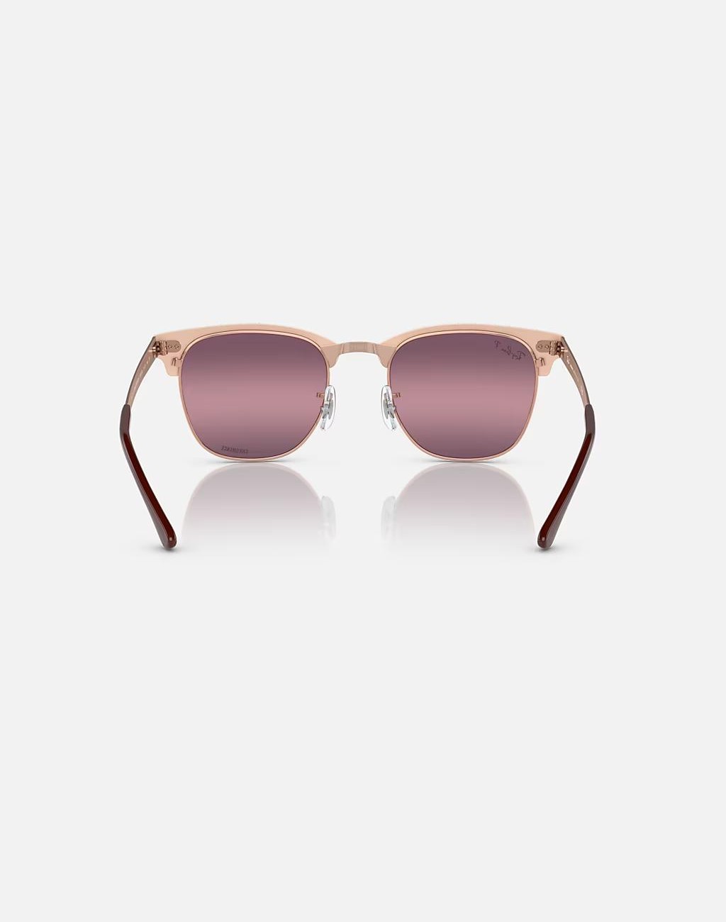 Kính Ray-Ban Clubmaster Metal Chromance Đỏ Vàng