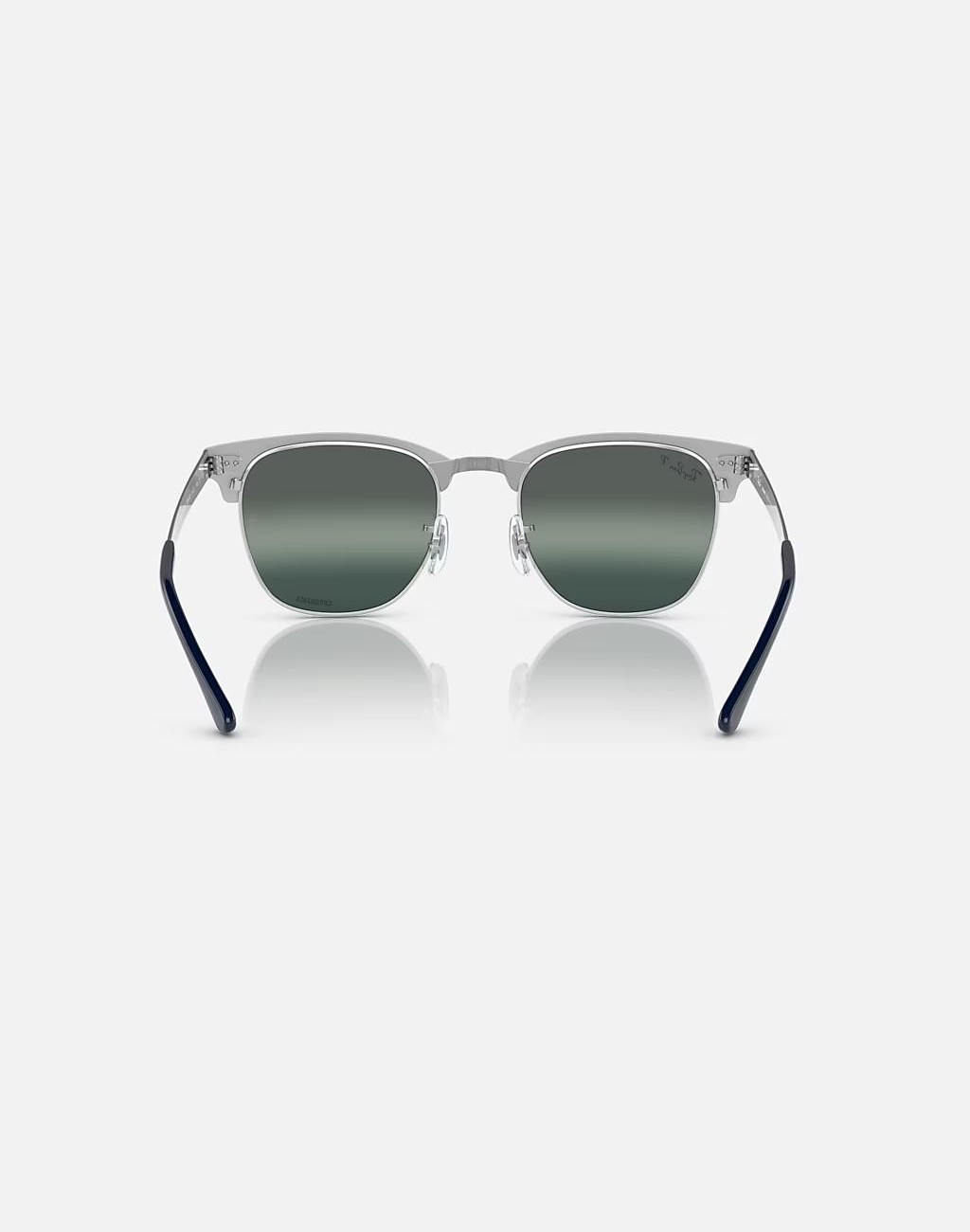 Kính Ray-Ban Clubmaster Metal Chromance Xanh Dương Bạc