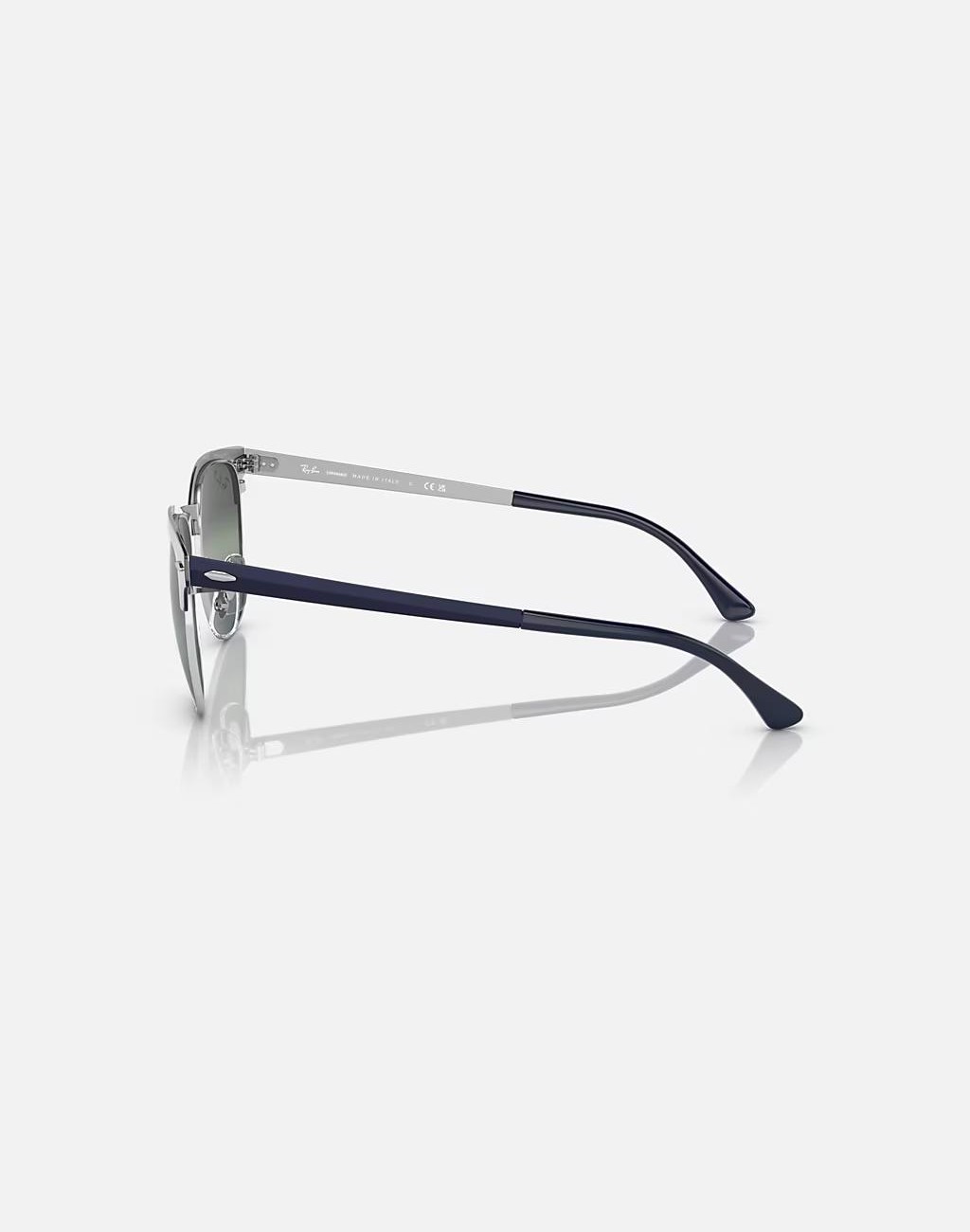 Kính Ray-Ban Clubmaster Metal Chromance Xanh Dương Bạc