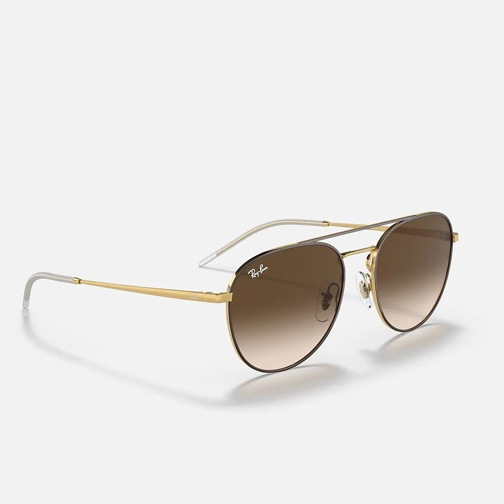 Kính Ray-Ban Rb3589 Vàng Nâu