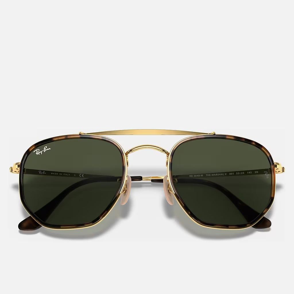 Kính Ray-Ban MARSHAL II Vàng Xanh Lá