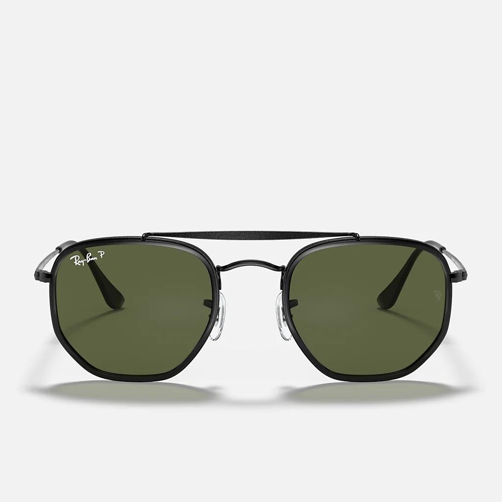 Kính Ray-Ban MARSHAL II Đen Xanh Lá