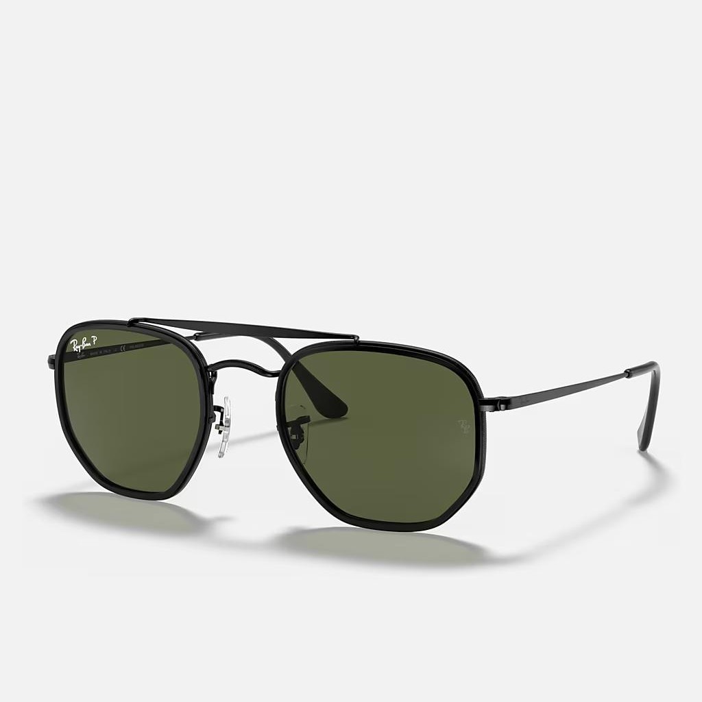 Kính Ray-Ban MARSHAL II Đen Xanh Lá