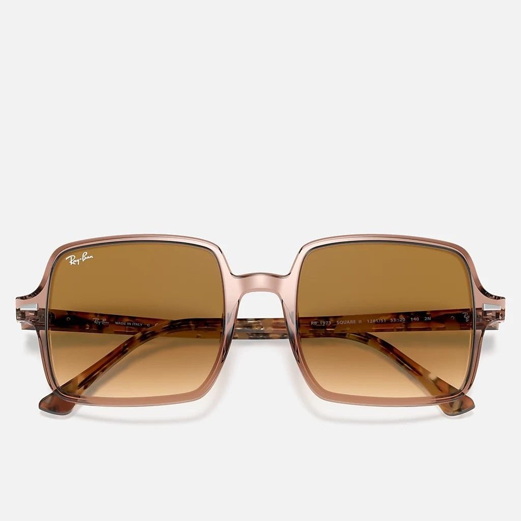 Kính Ray-Ban Square II Nâu Nhạt