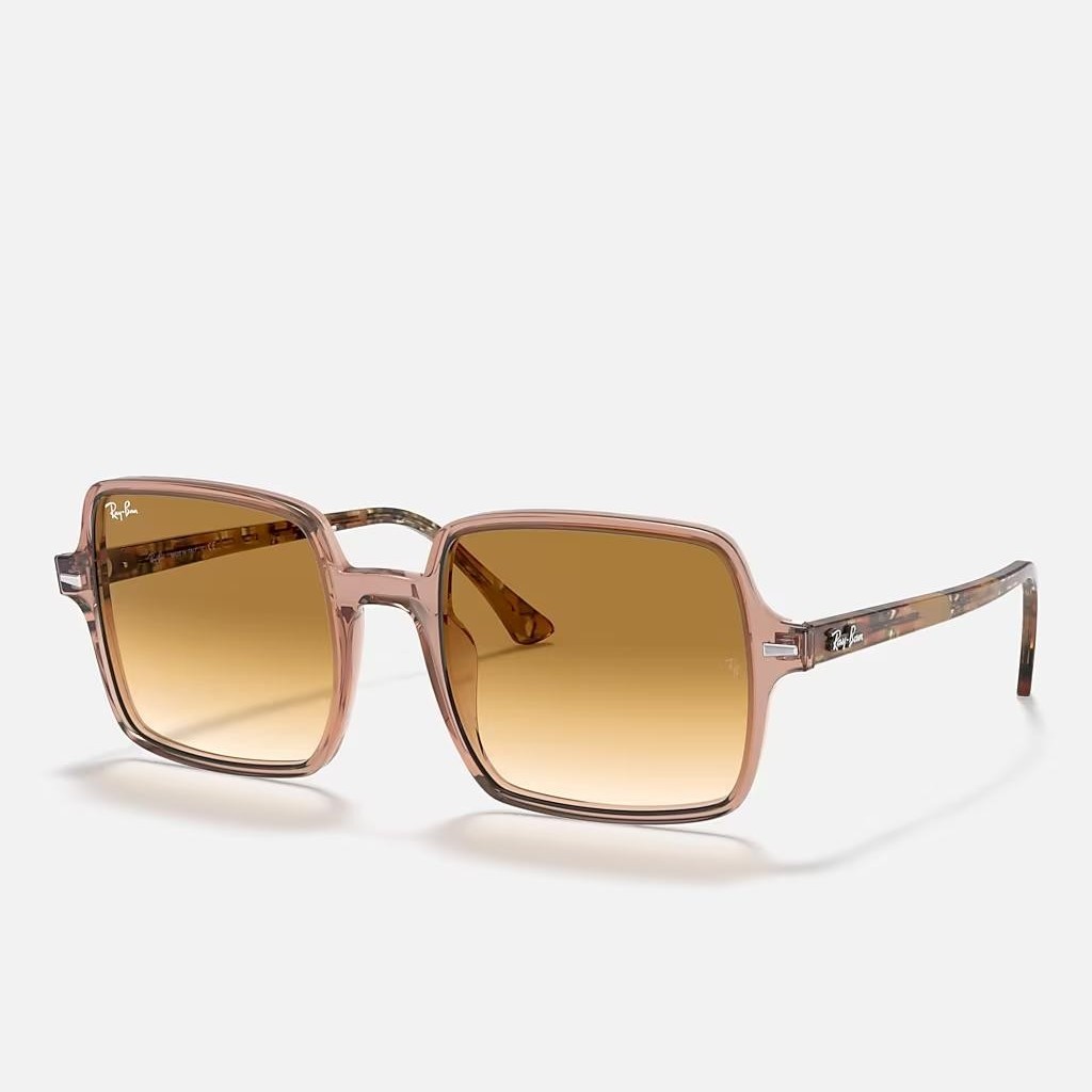 Kính Ray-Ban Square II Nâu Nhạt