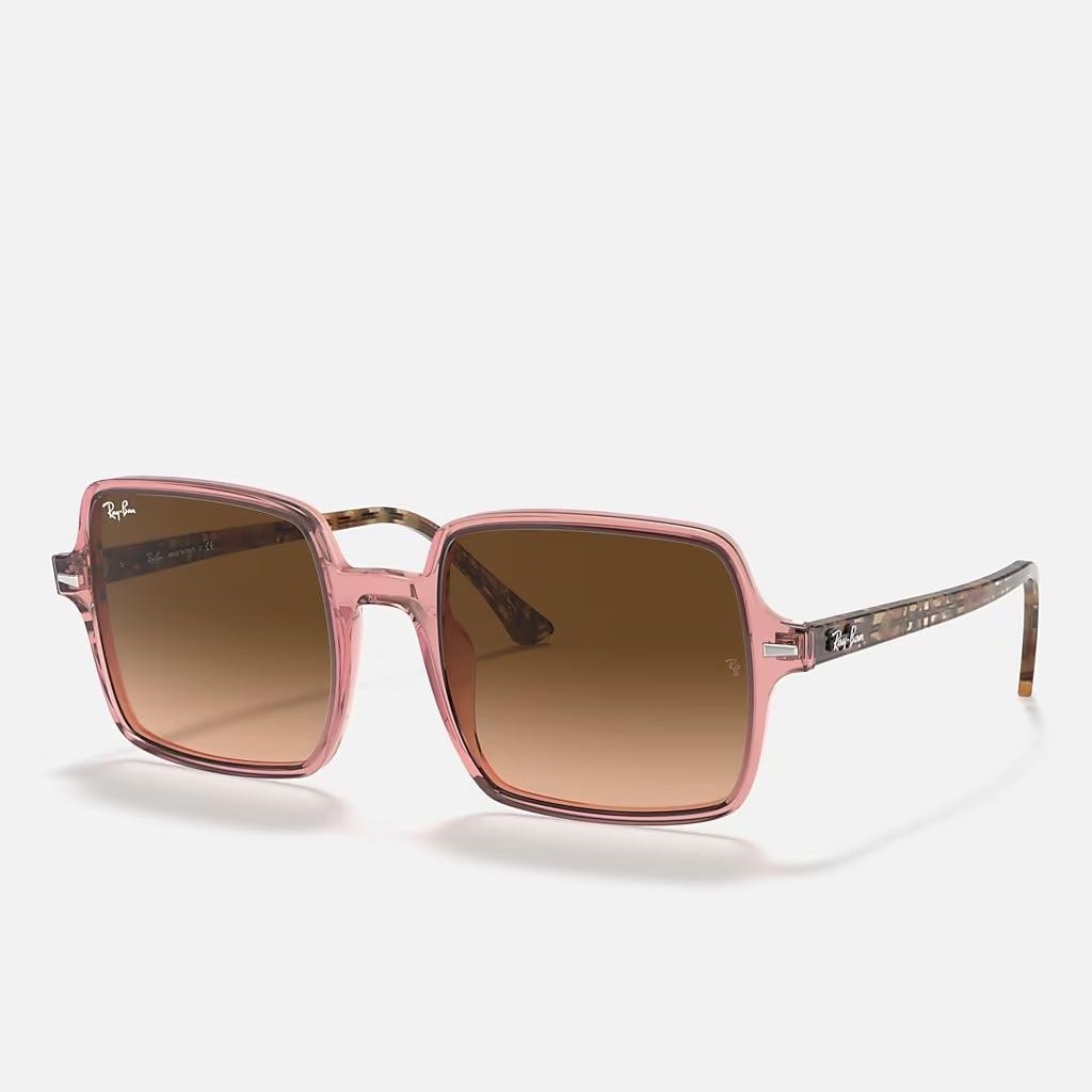 Kính Ray-Ban Square II Hồng Nâu