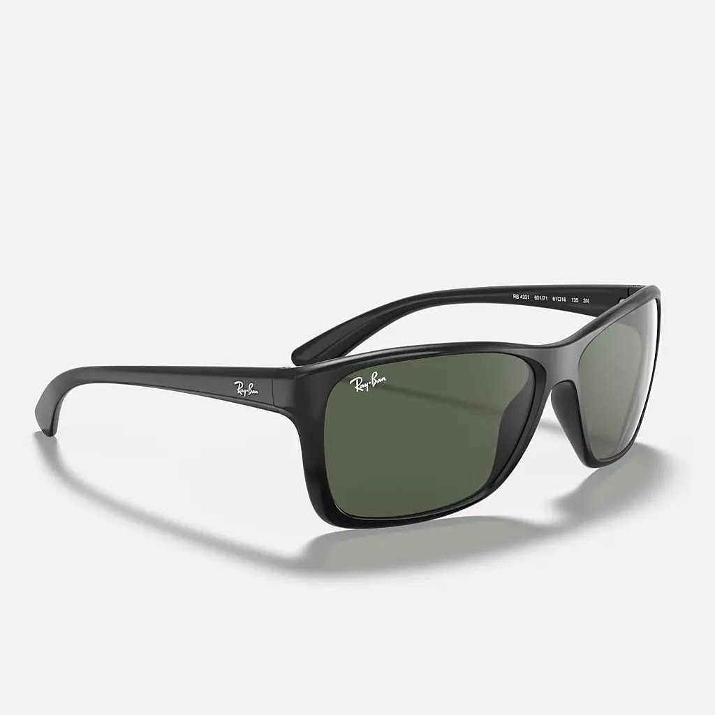 Kính Ray-Ban Rb4331 Đen Xanh Lá