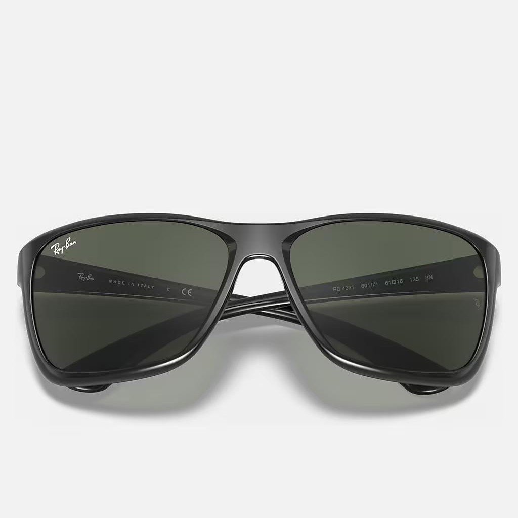 Kính Ray-Ban Rb4331 Đen Xanh Lá