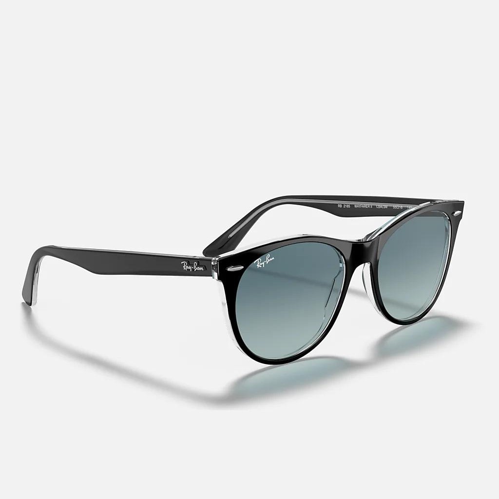 Kính Ray-Ban WAYFARER II CLASSIC Đen Xanh Dương