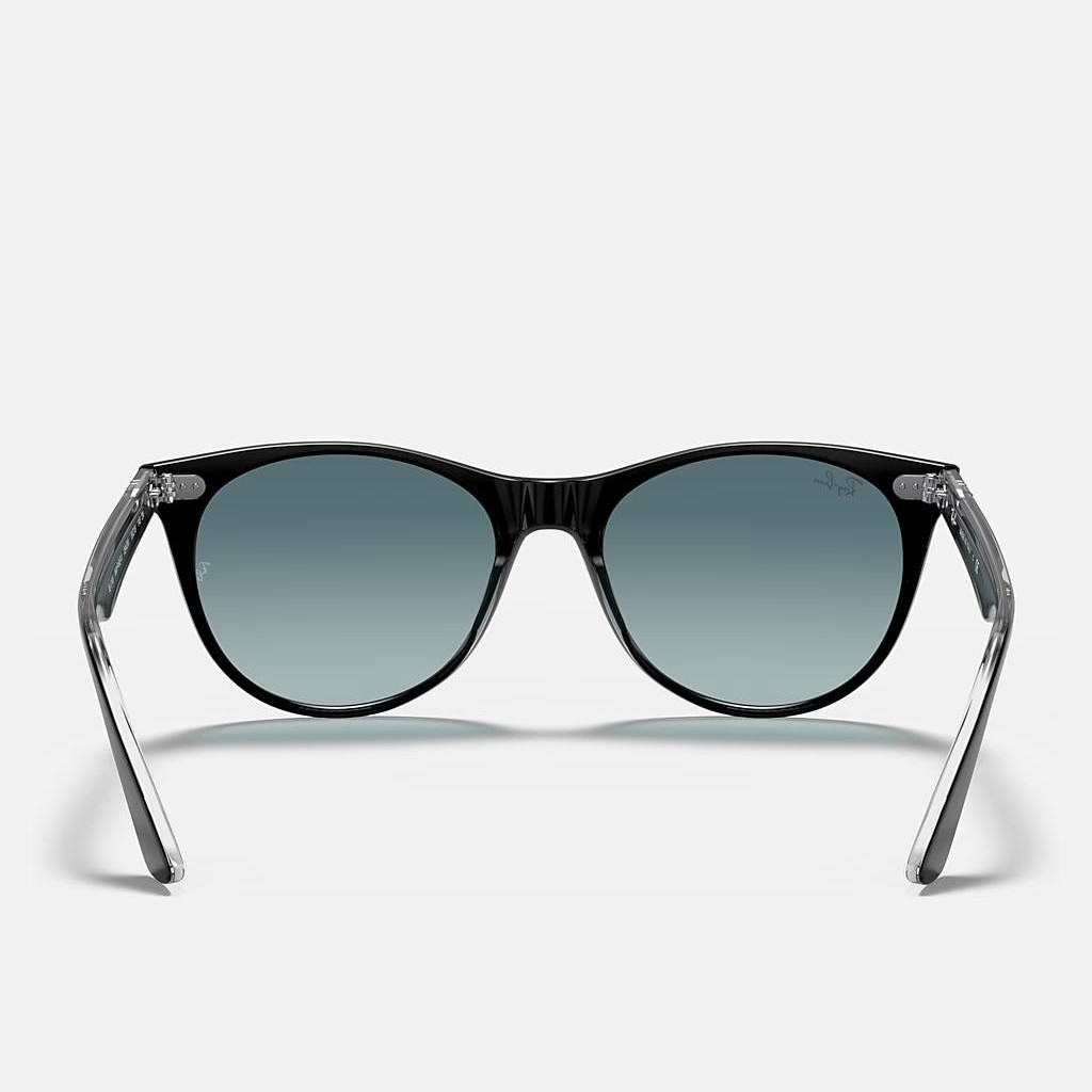 Kính Ray-Ban WAYFARER II CLASSIC Đen Xanh Dương