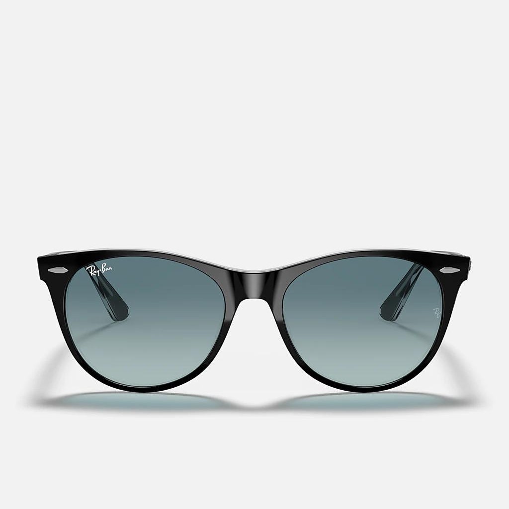 Kính Ray-Ban WAYFARER II CLASSIC Đen Xanh Dương