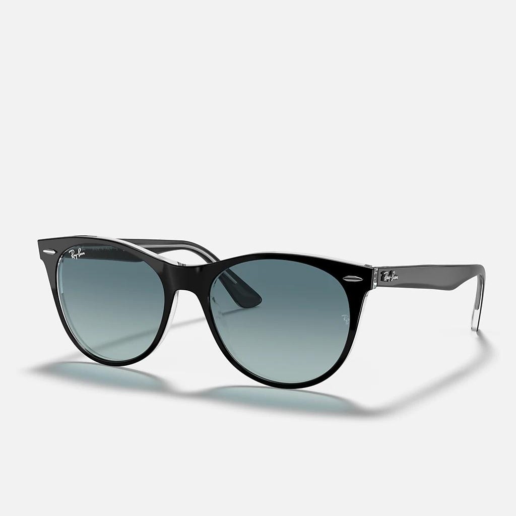 Kính Ray-Ban WAYFARER II CLASSIC Đen Xanh Dương