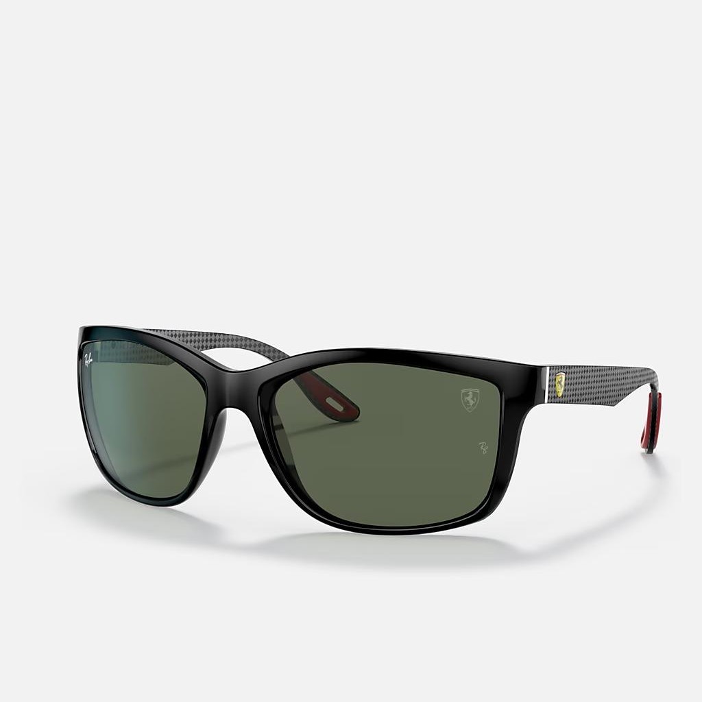 Kính Ray-Ban Rb8356M Scuderia Ferrari Collection Đen Xanh Lá