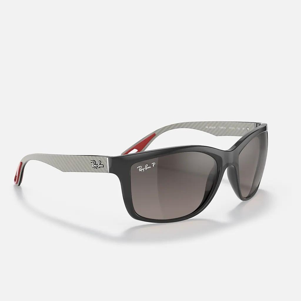 Kính Ray-Ban Rb8356M Scuderia Ferrari Collection Xám Bạc