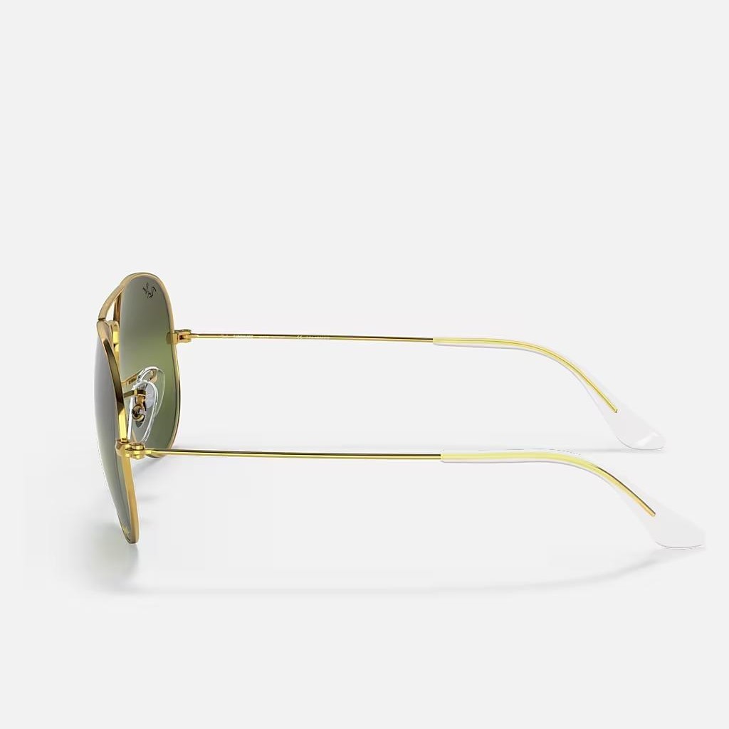 Kính Ray-Ban Aviator Chromance Vàng Bạc Xanh Lá