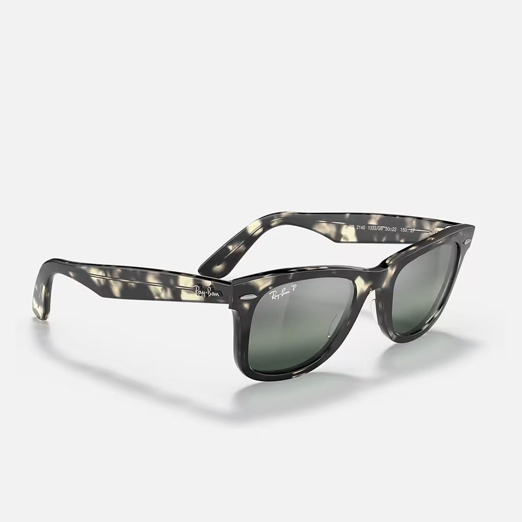 Kính Ray-Ban Original Wayfarer Chromance Xám Xanh Dương