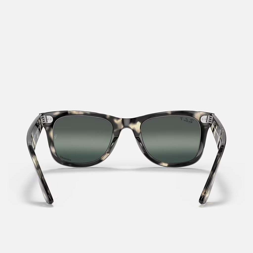 Kính Ray-Ban Original Wayfarer Chromance Xám Xanh Dương