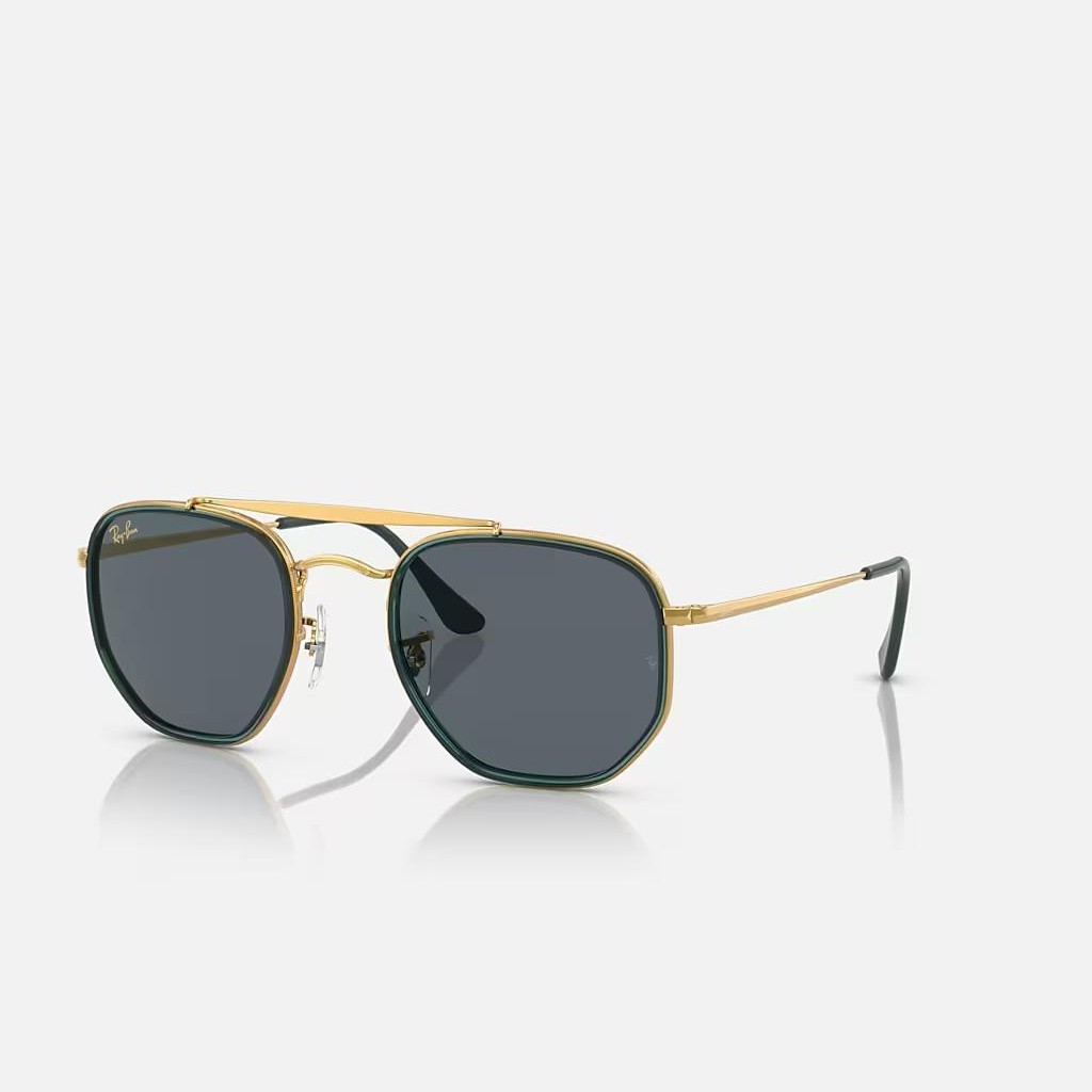 Kính Ray-Ban MARSHAL II Vàng Xanh Dương Đậm 