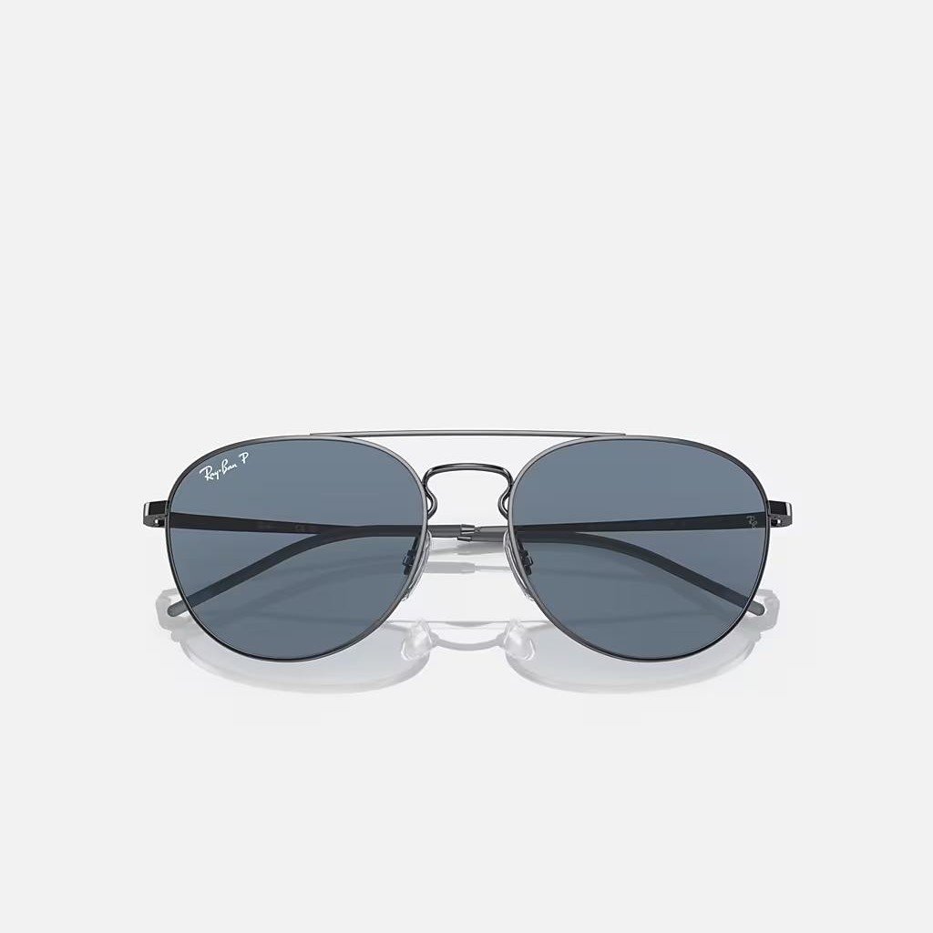 Kính Ray-Ban Rb3589 Xám Xanh Dương