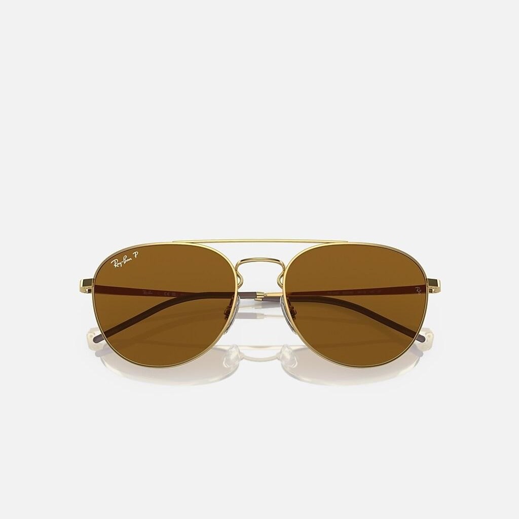 Kính Ray-Ban Rb3589 Vàng Nâu Sáng