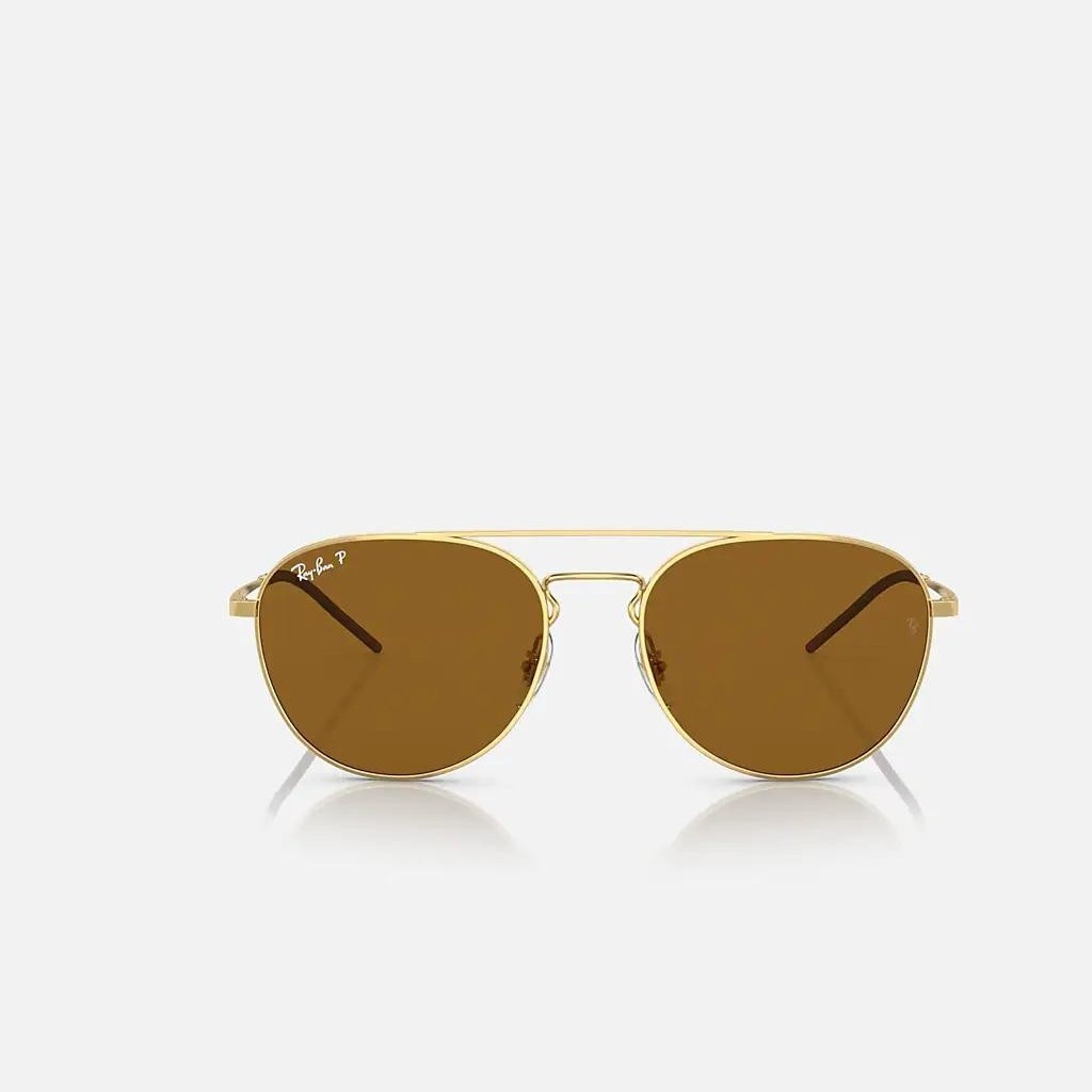 Kính Ray-Ban Rb3589 Vàng Nâu Sáng