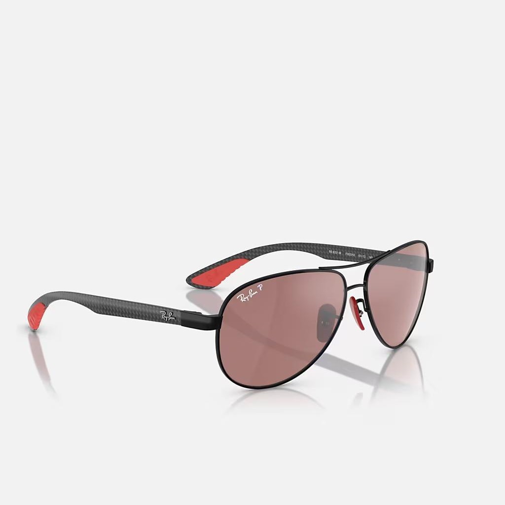 Kính Ray-Ban Rb8331M Scuderia Ferrari Collection Đen Tím