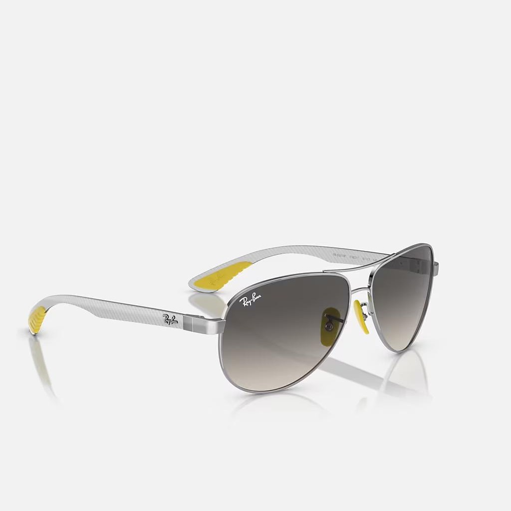 Kính Ray-Ban Rb8331M Scuderia Ferrari Collection Bạc Xám