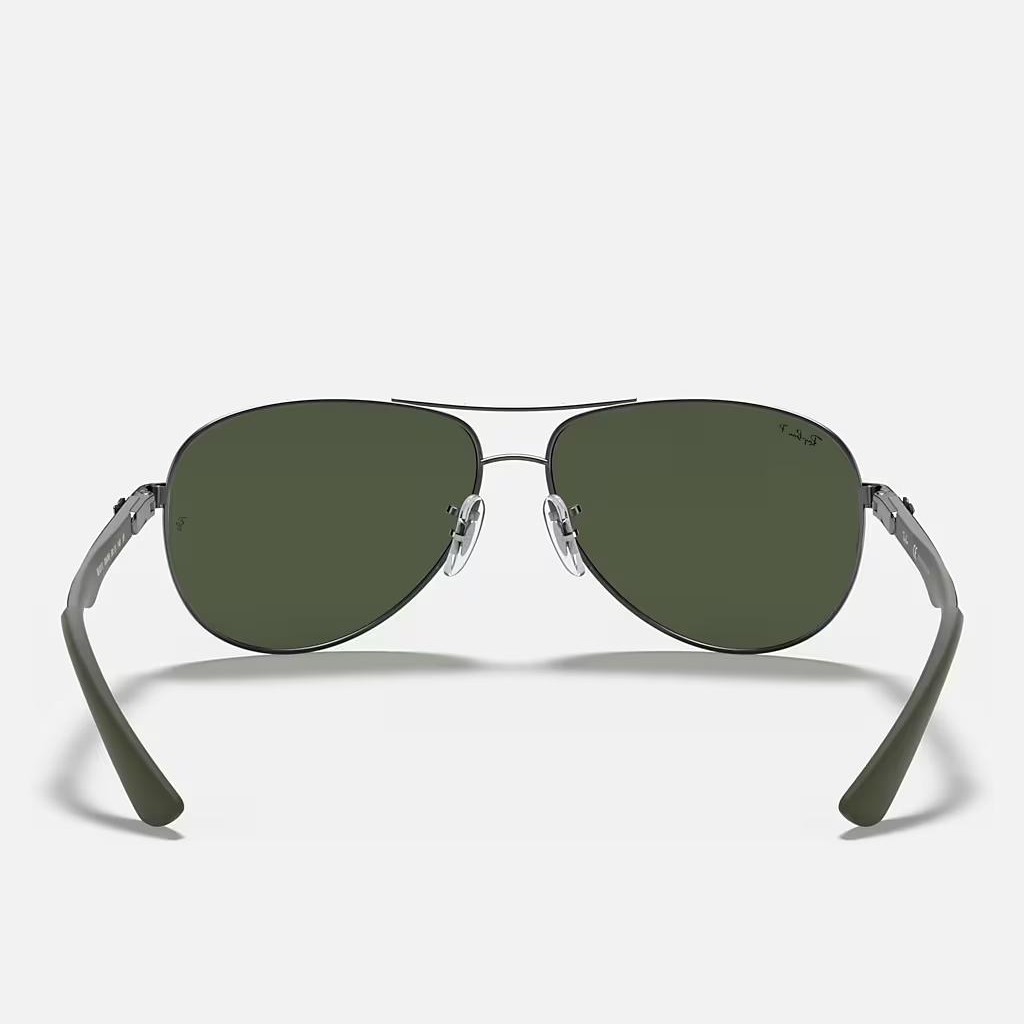 Kính Ray-Ban Carbon Fibre Xám Xanh Lá