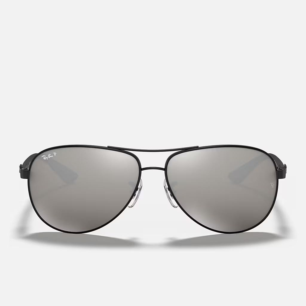 Kính Ray-Ban Carbon Fibre Đen Xám