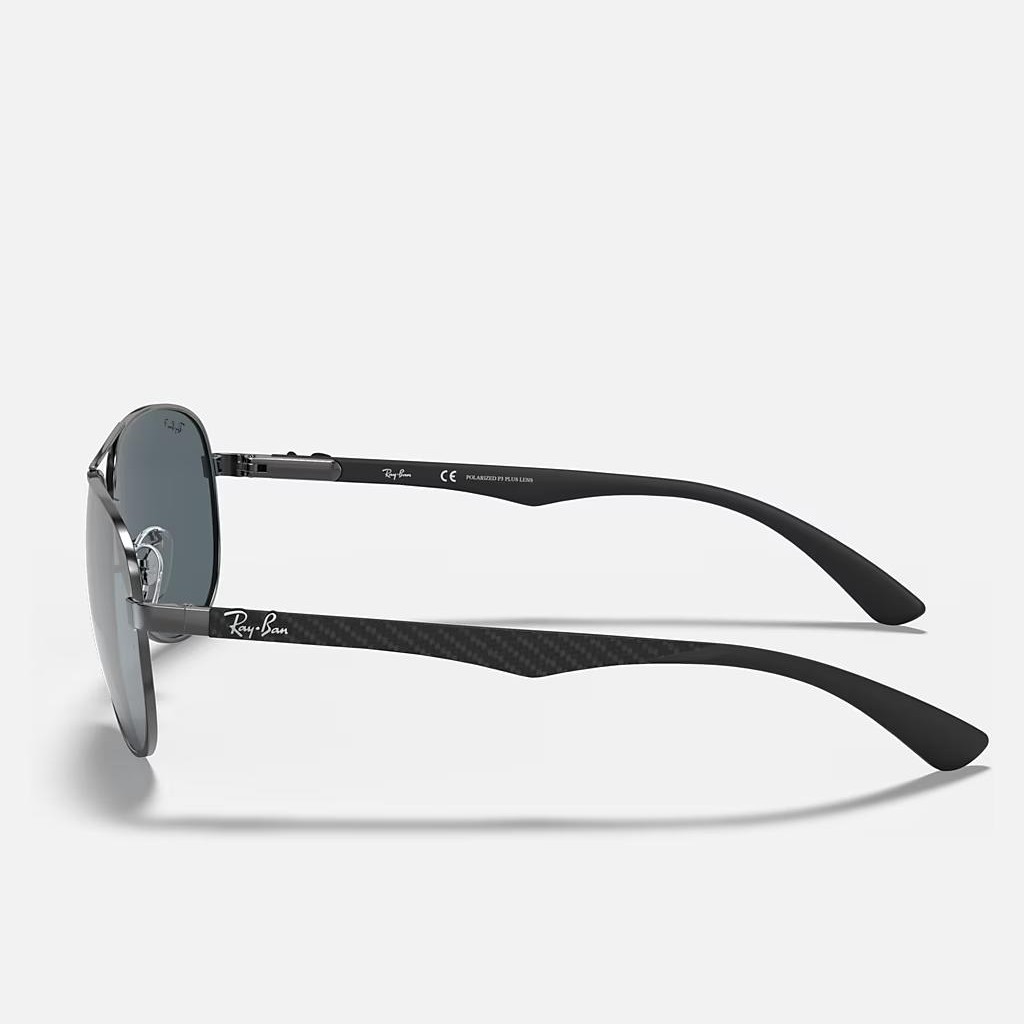 Kính Ray-Ban Carbon Fibre Xám Bạc