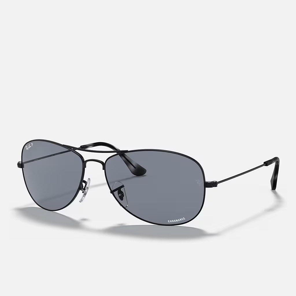 Kính Ray-Ban Rb3562 Chromance Đen Nhám Xanh Dương