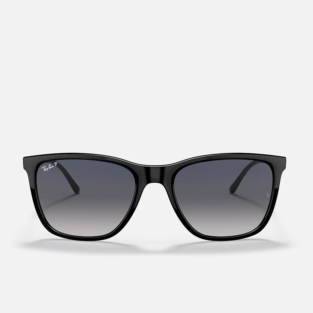 Kính Ray-Ban Rb4344 Đen Xanh Dương