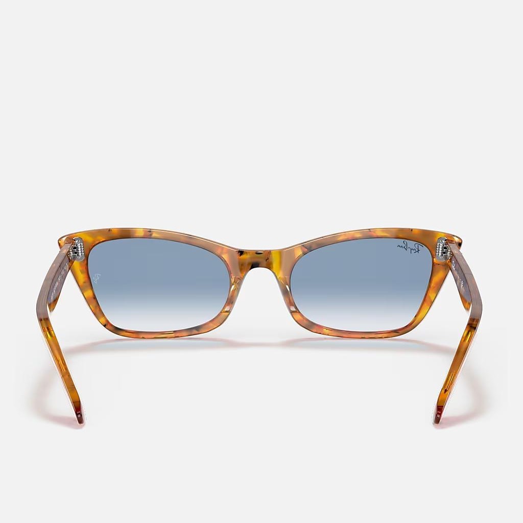 Kính Ray-Ban Lady Burbank Nâu Xanh Dương Sáng