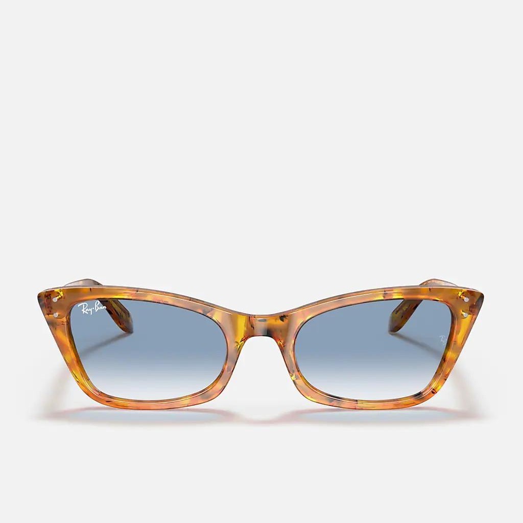 Kính Ray-Ban Lady Burbank Nâu Xanh Dương Sáng