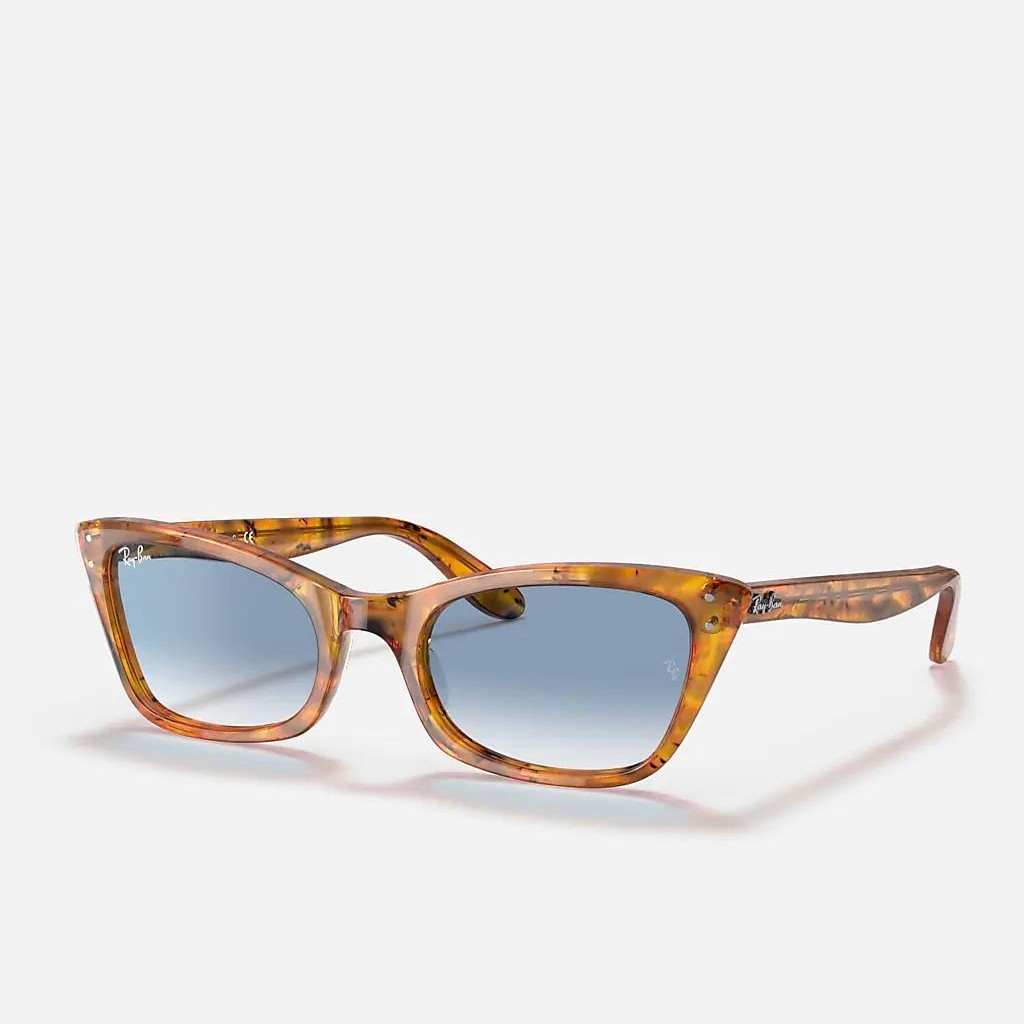 Kính Ray-Ban Lady Burbank Nâu Xanh Dương Sáng