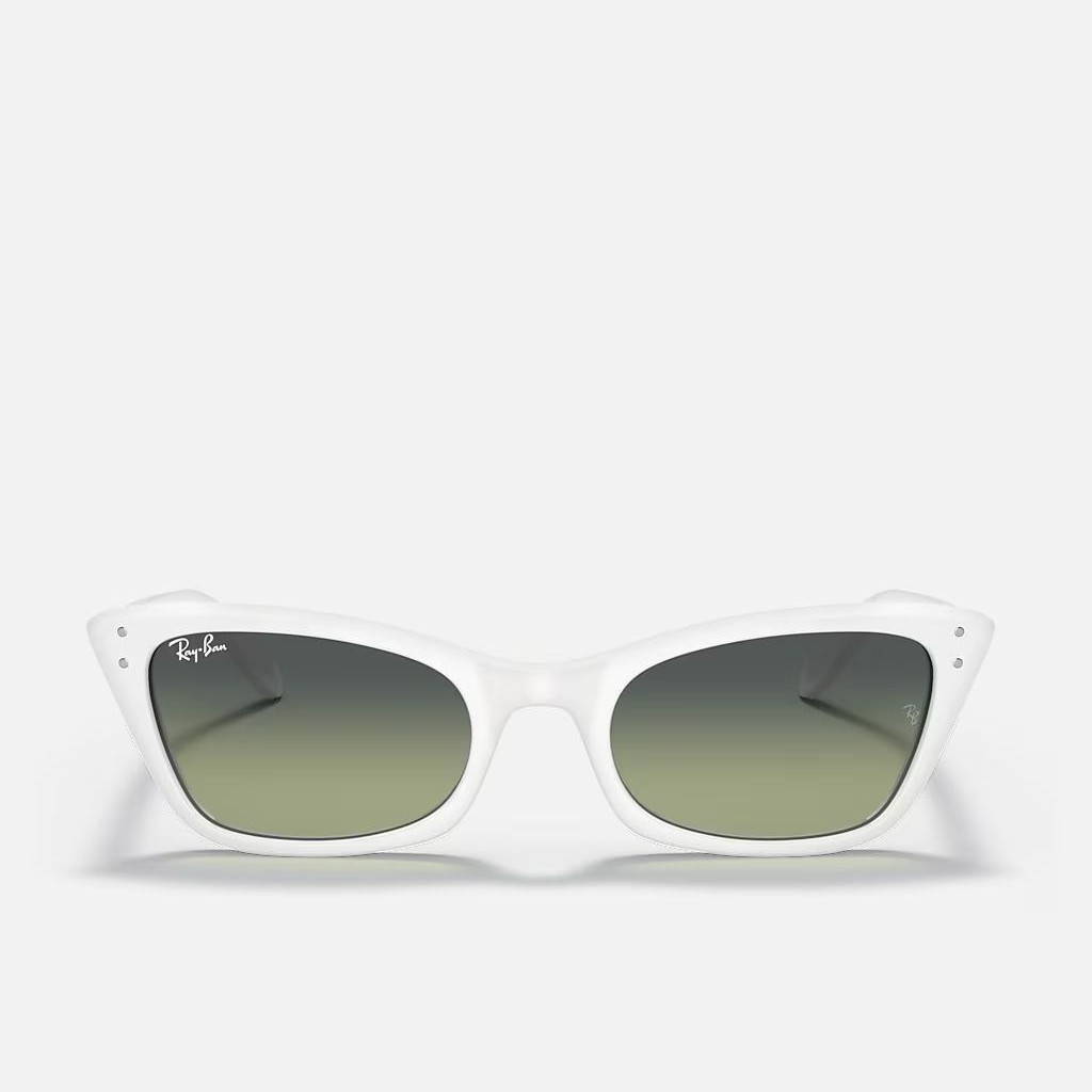 Kính Ray-Ban Lady Burbank Trắng Xanh Lá